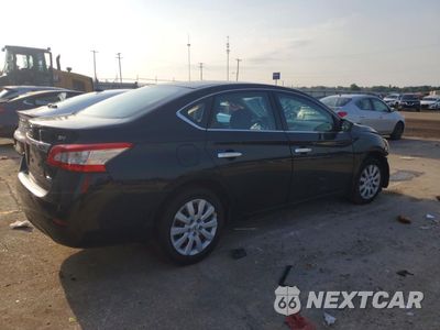 Trzecie zdjęcie samochodu z tyłu: 2014 NISSAN SENTRA SV VIN:3N1AB7AP8EY312635 - miniatura