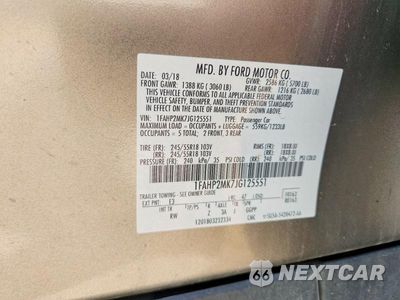 Zdjęcie 12 z 12 samochodu: 2018 FORD TAURUS POLICE INTERCEPTOR VIN:1FAHP2MK7JG125551 - miniatura