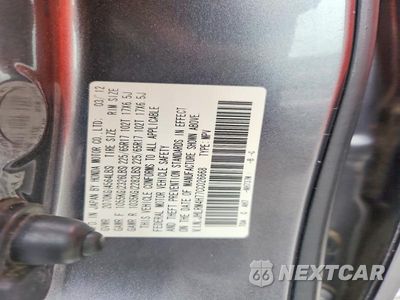 Zdjęcie 14 z 14 samochodu: 2012 HONDA CR-V EXL VIN:JHLRM4H77CC026668 - miniatura