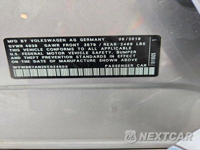 Zdjęcie 12 z 12 samochodu: 2019 VOLKSWAGEN ARTEON SE VIN:WVWBR7AN2KE024503 - miniatura
