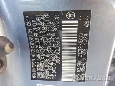 Zdjęcie 12 z 12 samochodu: 2020 TOYOTA COROLLA LE VIN:JTDEPRAE2LJ068007 - miniatura