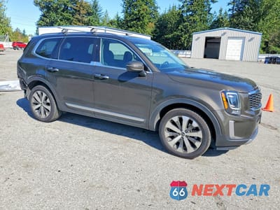 Czwarte zdjęcie samochodu z boku: 2021 KIA TELLURIDE S VIN:5XYP6DHC2MG137234 - miniatura