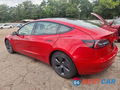 Drugie zdjęcie samochodu z przodu: 2022 TESLA MODEL 3 VIN:5YJ3E1EA0NF187173 - miniatura