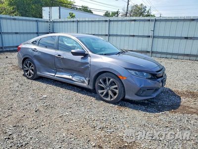 Czwarte zdjęcie samochodu z boku: 2019 HONDA CIVIC SPORT VIN:2HGFC2F85KH528157 - miniatura