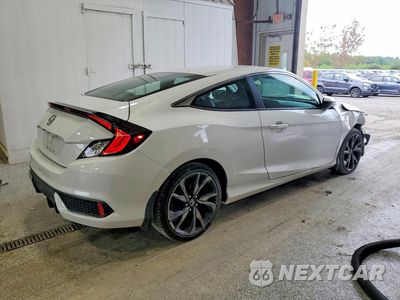 Trzecie zdjęcie samochodu z tyłu: 2019 HONDA CIVIC SPORT VIN:2HGFC4B81KH300643 - miniatura