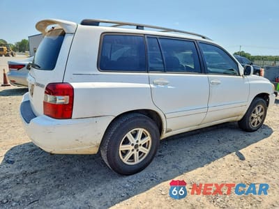 Trzecie zdjęcie samochodu z tyłu: 2005 TOYOTA HIGHLANDER BASE VIN:JTEGP21A350062069 - miniatura