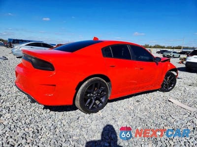 Trzecie zdjęcie samochodu z tyłu: 2021 DODGE CHARGER R/T VIN:2C3CDXCT2MH588599 - miniatura