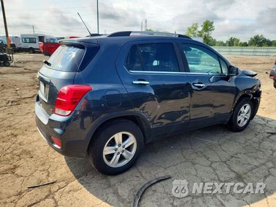 Trzecie zdjęcie samochodu z tyłu: 2018 CHEVROLET TRAX 1LT VIN:KL7CJPSB4JB688007 - miniatura