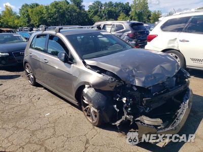 Czwarte zdjęcie samochodu z boku: 2017 VOLKSWAGEN GOLF R VIN:WVWVF7AUXHW019971 - miniatura