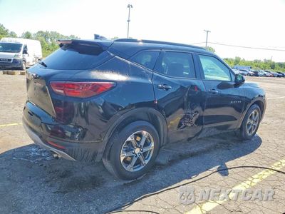 Trzecie zdjęcie samochodu z tyłu: 2024 CHEVROLET BLAZER 2LT VIN:3GNKBCR42RS258902 - miniatura