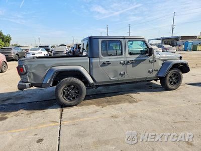 Trzecie zdjęcie samochodu z tyłu: 2023 JEEP GLADIATOR SPORT VIN:1C6HJTAG1PL507793 - miniatura