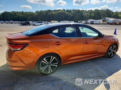 Trzecie zdjęcie samochodu z tyłu: 2021 NISSAN SENTRA SR VIN:3N1AB8DV6MY249422 - miniatura