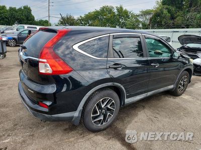 Trzecie zdjęcie samochodu z tyłu: 2016 HONDA CR-V SE VIN:2HKRM3H45GH514802 - miniatura