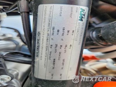 Zdjęcie 9 z 9 samochodu: 2024 KTM 890 ADVENTURE VIN:VBKTS6407RM879098 - miniatura