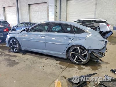 Drugie zdjęcie samochodu z przodu: 2022 HONDA ACCORD HYBRID SPORT VIN:1HGCV3F28NA039639 - miniatura