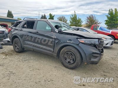Czwarte zdjęcie samochodu z boku: 2024 FORD EXPLORER POLICE INTERCEPTOR VIN:1FM5K8AB4RGA57414 - miniatura