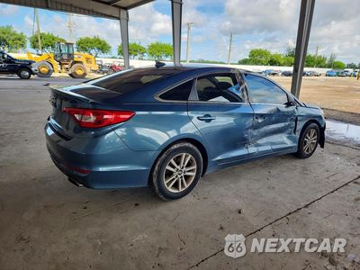 Trzecie zdjęcie samochodu z tyłu: 2017 HYUNDAI SONATA SE, ECO VIN:5NPE24AF0HH483451 - miniatura
