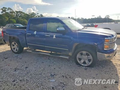 Czwarte zdjęcie samochodu z boku: 2014 CHEVROLET SILVERADO K1500 LTZ VIN:3GCUKSECXEG427683 - miniatura