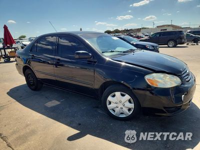 Czwarte zdjęcie samochodu z boku: 2003 TOYOTA COROLLA CE VIN:JTDBR32E230004774 - miniatura