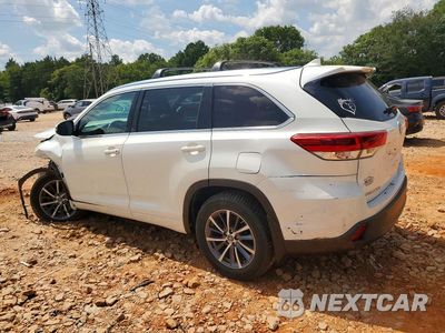 Drugie zdjęcie samochodu z przodu: 2018 TOYOTA HIGHLANDER XLE VIN:5TDJZRFH3JS544650 - miniatura