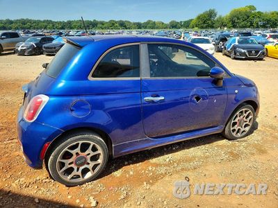 Trzecie zdjęcie samochodu z tyłu: 2012 FIAT 500 SPORT VIN:3C3CFFBR5CT128157 - miniatura