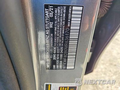 Zdjęcie 12 z 12 samochodu: 2021 MERCEDES-BENZ C 300 VIN:W1KWF8DB0MR636170 - miniatura