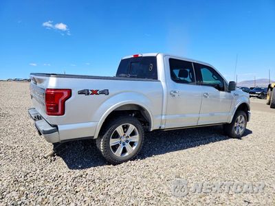 Trzecie zdjęcie samochodu z tyłu: 2015 FORD F150 SUPERCREW VIN:1FTEW1EF0FFB91044 - miniatura