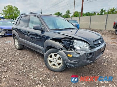 Czwarte zdjęcie samochodu z boku: 2005 HYUNDAI TUCSON GLS VIN:KM8JN12D55U188358 - miniatura