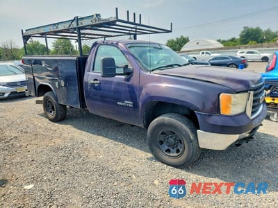 Czwarte zdjęcie samochodu z boku: 2010 GMC SIERRA K3500 VIN:1GD3K2B65AF105325 - miniatura
