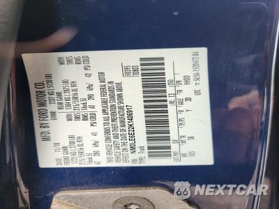 Zdjęcie 13 z 13 samochodu: 2019 FORD TRANSIT CONNECT XL VIN:NM0LE6E22K1406917 - miniatura