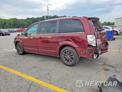 Drugie zdjęcie samochodu z przodu: 2017 DODGE GRAND CARAVAN SXT MAROON VIN:2C4RDGCG9HR807468 - miniatura