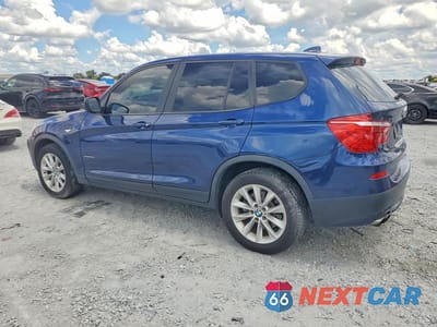 Drugie zdjęcie samochodu z przodu: 2013 BMW X3 XDRIVE28I VIN:5UXWX9C51D0A28754 - miniatura