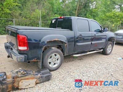 Trzecie zdjęcie samochodu z tyłu: 2012 GMC SIERRA K1500 SLE VIN:3GTP2VE78CG119488 - miniatura