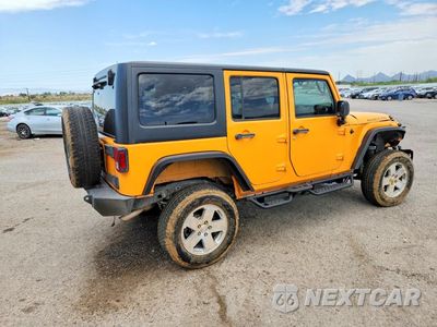Trzecie zdjęcie samochodu z tyłu: 2013 JEEP WRANGLER UNLIMITED RUBICON VIN:1C4BJWFGXDL502208 - miniatura