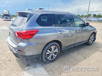 Trzecie zdjęcie samochodu z tyłu: 2020 NISSAN PATHFINDER SV VIN:5N1DR2BN6LC641454 - miniatura