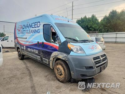 Czwarte zdjęcie samochodu z boku: 2018 RAM PROMASTER 2500 DELIVERY VAN VIN:3C6TRVDG1JE139352 - miniatura