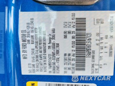 Zdjęcie 12 z 12 samochodu: 2020 FORD MUSTANG VIN:1FA6P8TH7L5167121 - miniatura