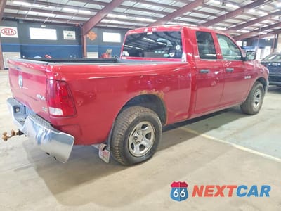 Trzecie zdjęcie samochodu z tyłu: 2010 DODGE RAM 1500 VIN:1D7RV1GPXAS231629 - miniatura
