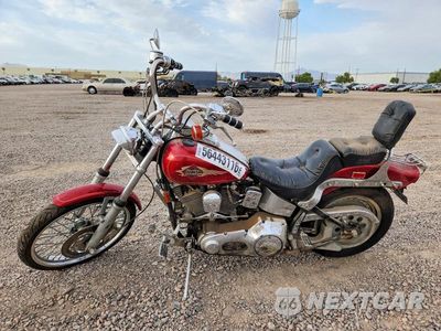 Trzecie zdjęcie samochodu z tyłu: 1998 HARLEY-DAVIDSON FXST CUSTOM VIN:1HD1BKL18WY020830 - miniatura