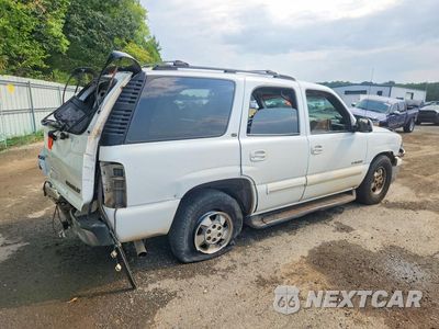 Trzecie zdjęcie samochodu z tyłu: 2002 CHEVROLET TAHOE C1500 VIN:1GNEC13Z92R303622 - miniatura