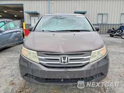Piąte zdjęcie samochodu w środku: 2011 HONDA ODYSSEY EXL VIN:5FNRL5H64BB082632 - miniatura