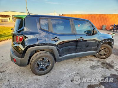 Trzecie zdjęcie samochodu z tyłu: 2020 JEEP RENEGADE SPORT VIN:ZACNJAAB6LPL25983 - miniatura
