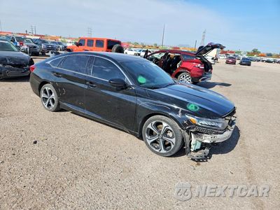 Czwarte zdjęcie samochodu z boku: 2018 HONDA ACCORD SPORT VIN:1HGCV1F37JA267980 - miniatura