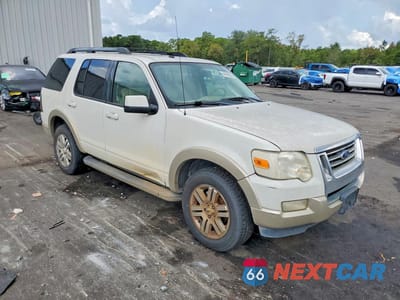 Czwarte zdjęcie samochodu z boku: 2009 FORD EXPLORER EDDIE BAUER VIN:1FMEU64E49UA36987 - miniatura