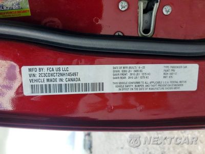 Zdjęcie 13 z 13 samochodu: 2022 DODGE CHARGER R/T VIN:2C3CDXCT2NH145497 - miniatura
