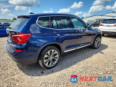 Trzecie zdjęcie samochodu z tyłu: 2016 BMW X3 XDRIVE28I VIN:5UXWX9C58G0D73767 - miniatura