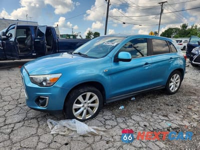 2014 MITSUBISHI OUTLANDER SPORT SE 4A4AP4AUXEE018534 - główne zdjęcie licytacji z USA - miniatura