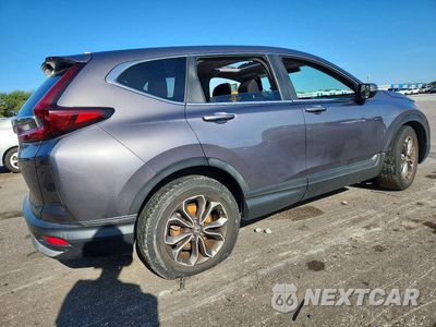 Trzecie zdjęcie samochodu z tyłu: 2021 HONDA CR-V EX VIN:5J6RW1H55MA010528 - miniatura