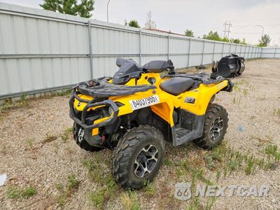 Drugie zdjęcie samochodu z przodu: 2014 CAN-AM OUTLANDER ATV VIN:3JBLKCP16EJ000021 - miniatura