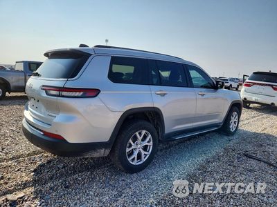 Trzecie zdjęcie samochodu z tyłu: 2021 JEEP GRAND CHEROKEE L LIMITED VIN:1C4RJKBG4M8110163 - miniatura